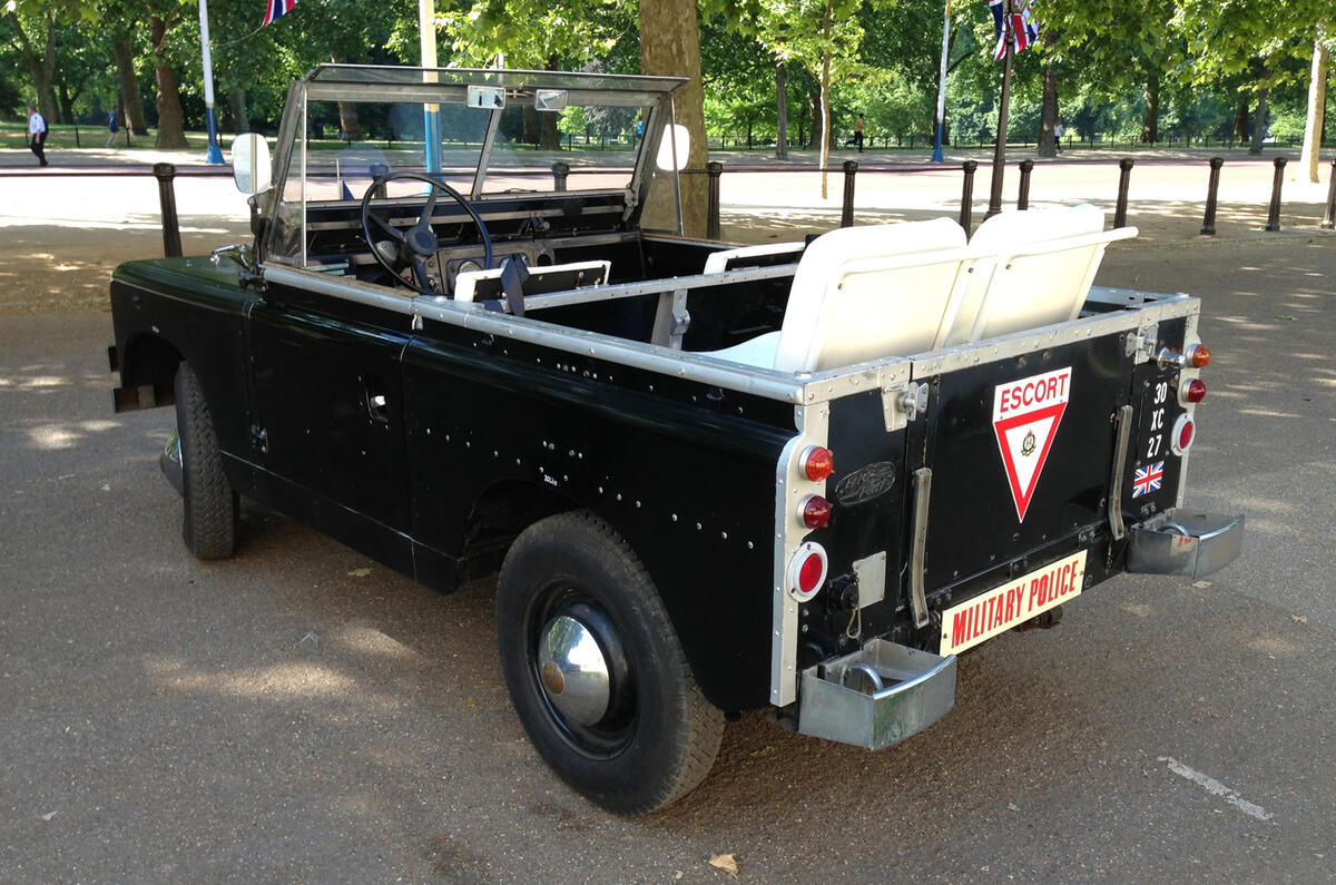 no title Royal review: driving the Royal Land Rovers