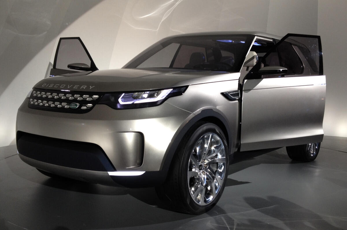 no title Land Rover previews new Discovery with Vision Concept