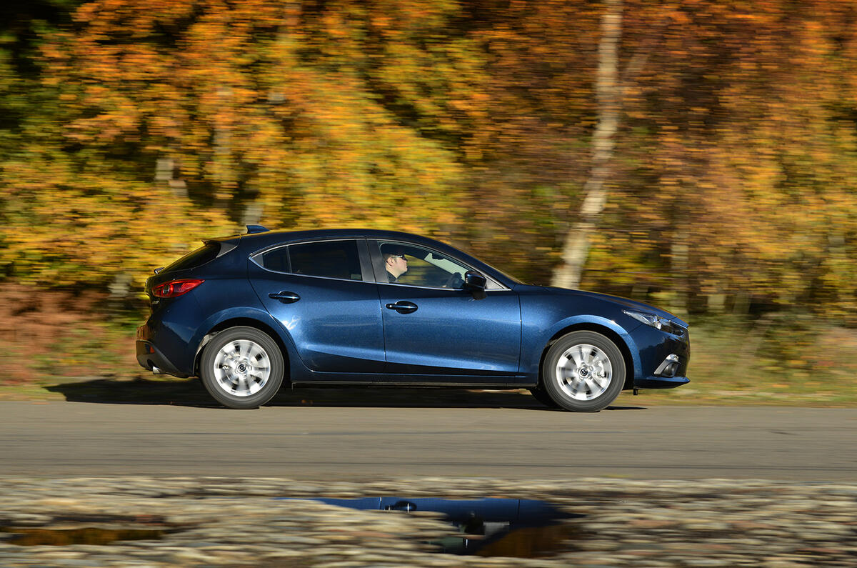 Mazda 3 side profile