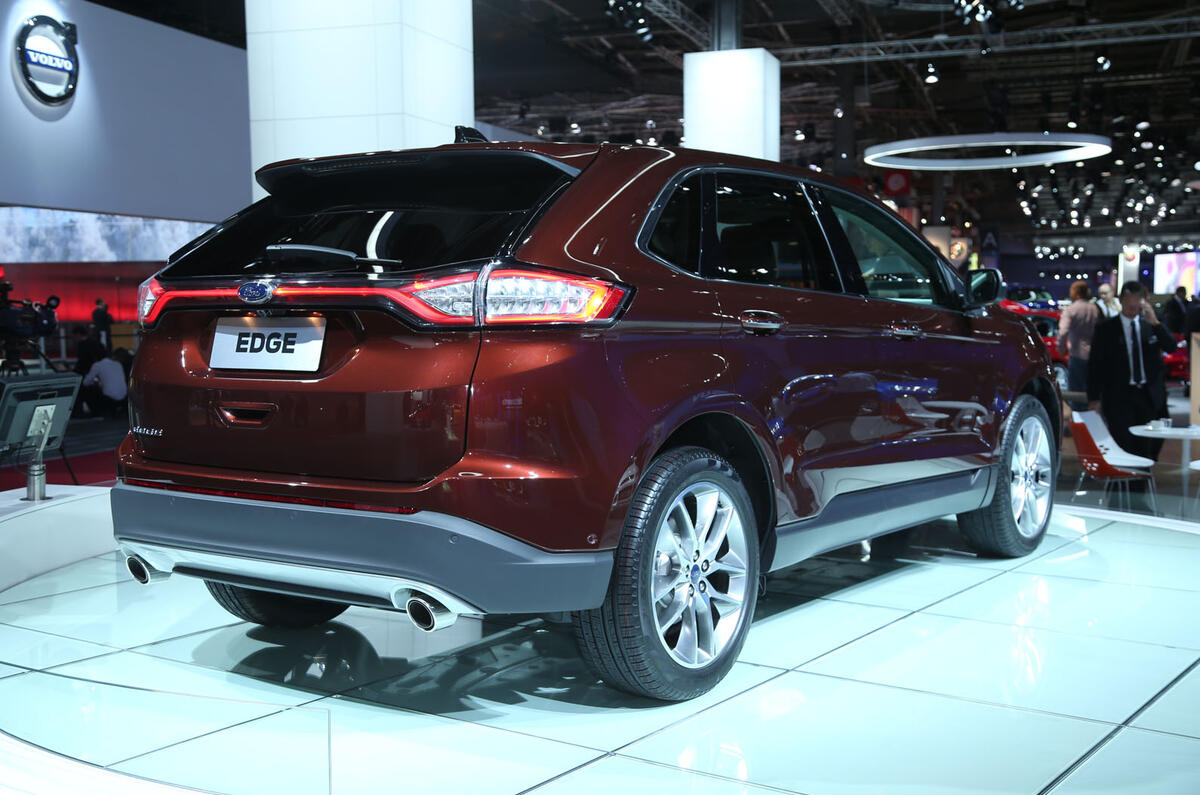 New Ford Edge SUV to take on BMW and Audi