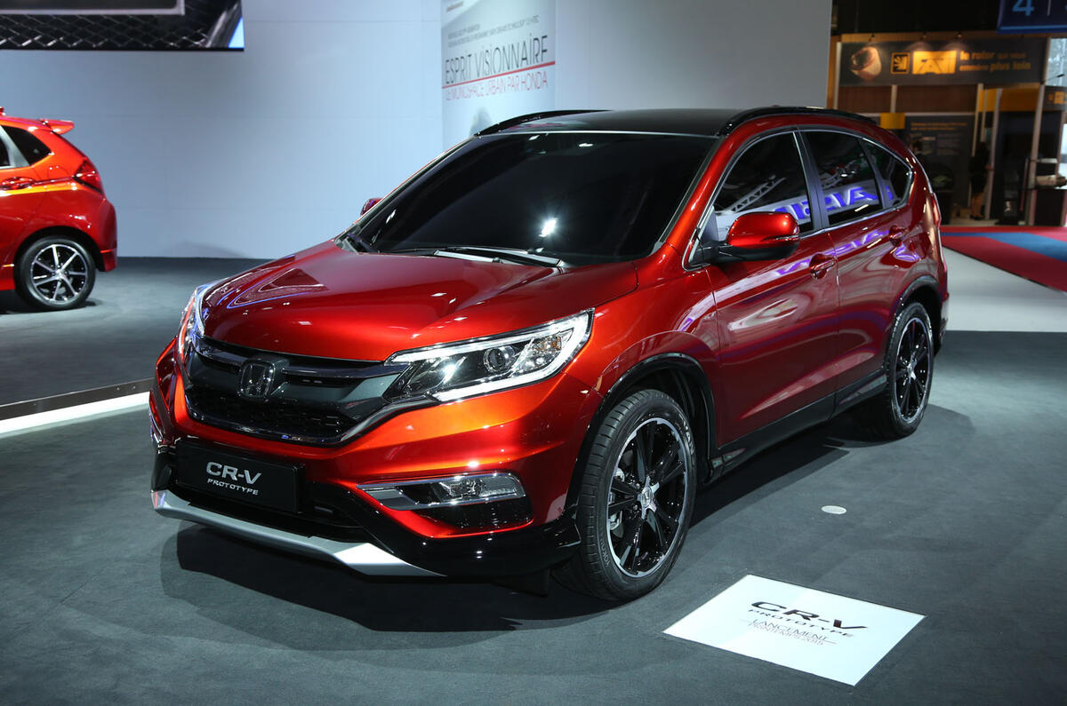 Honda reveals facelifted CR-V