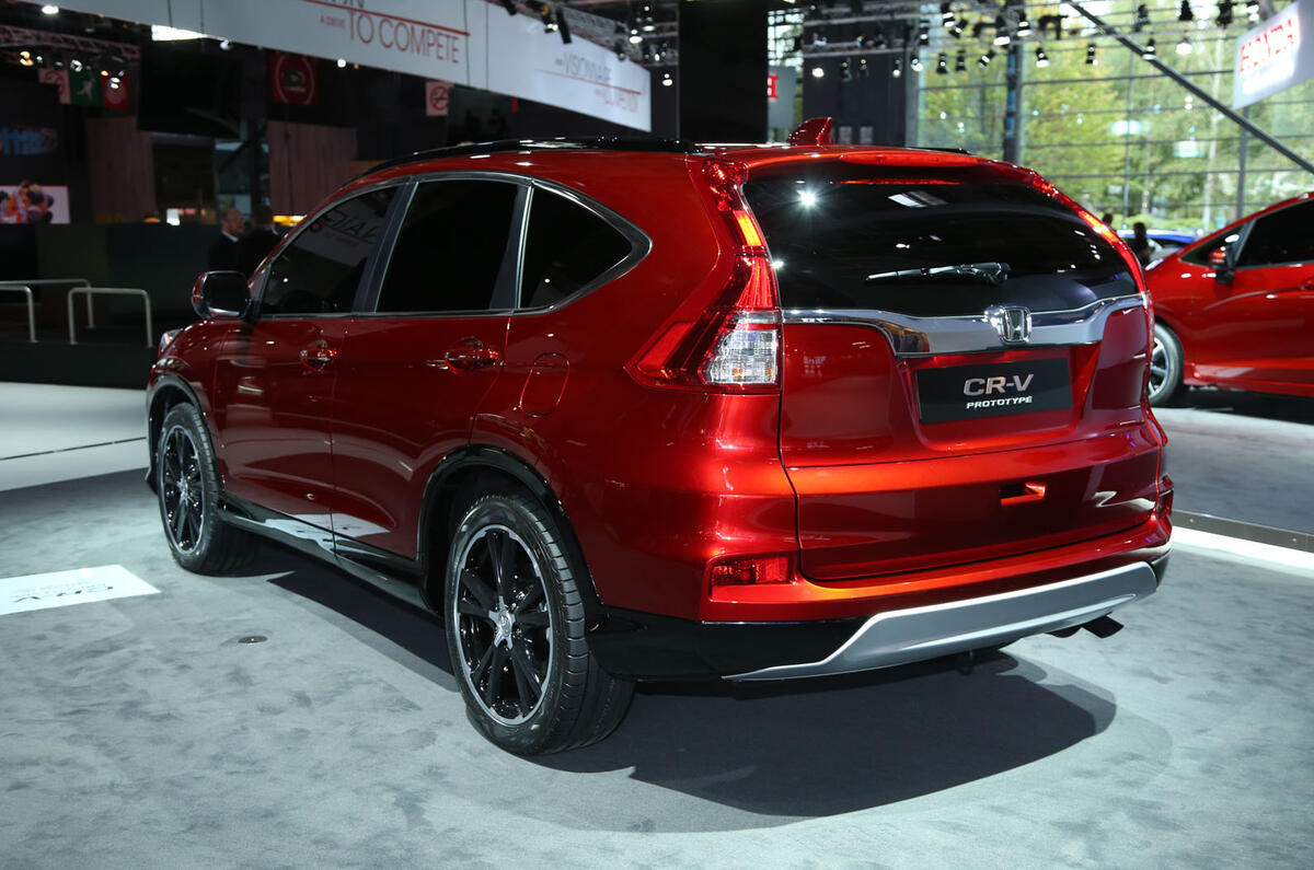 Honda reveals facelifted CR-V