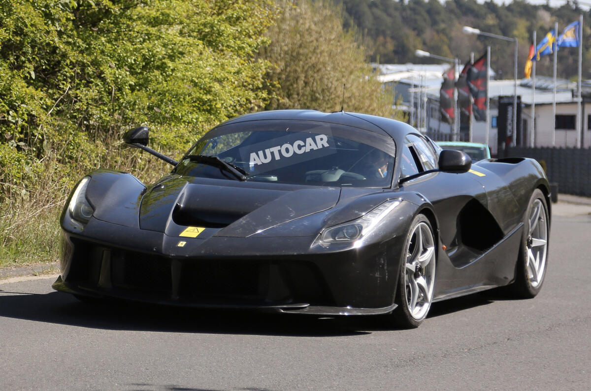 Hard-core new LaFerrari takes to the Nurburgring