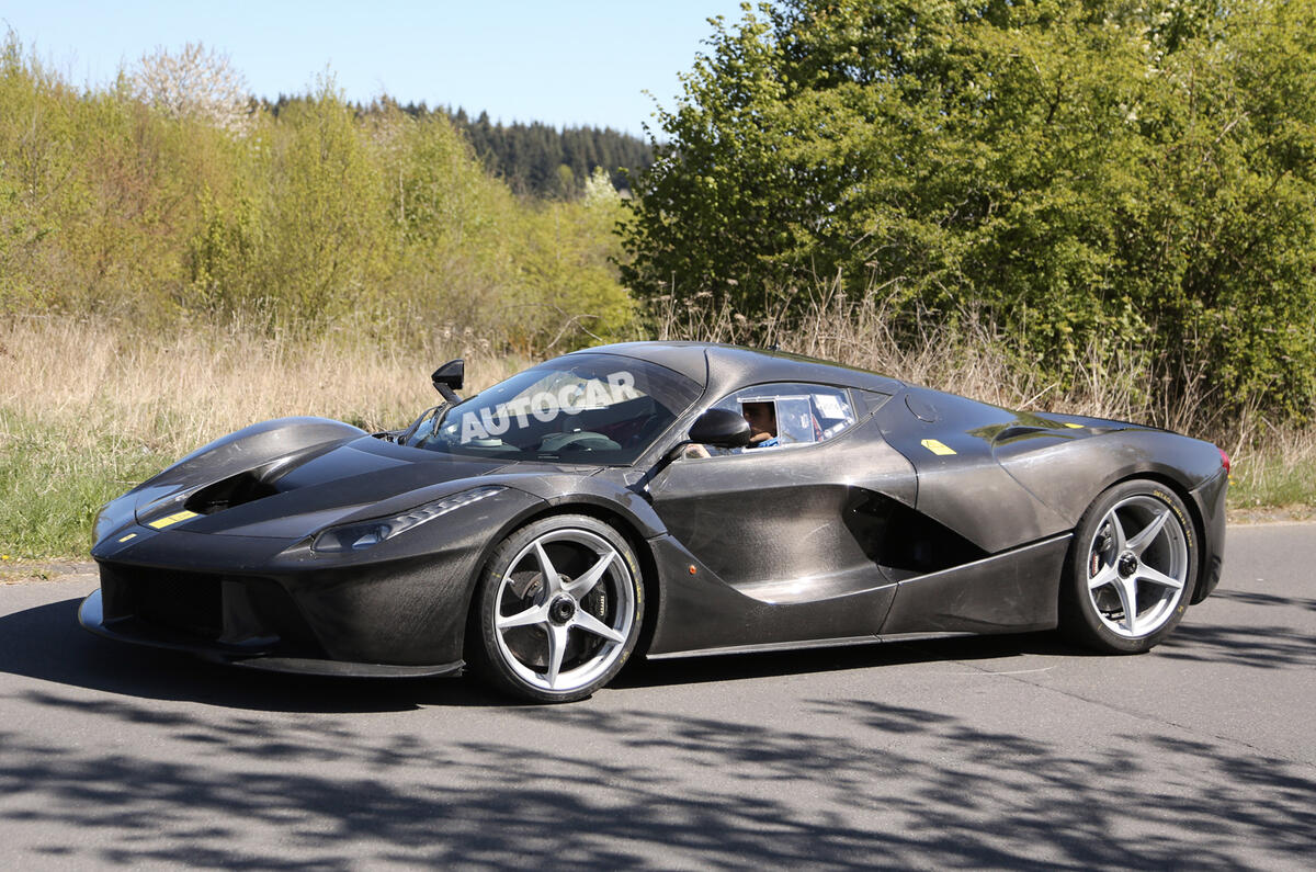 Hard-core new LaFerrari takes to the Nurburgring