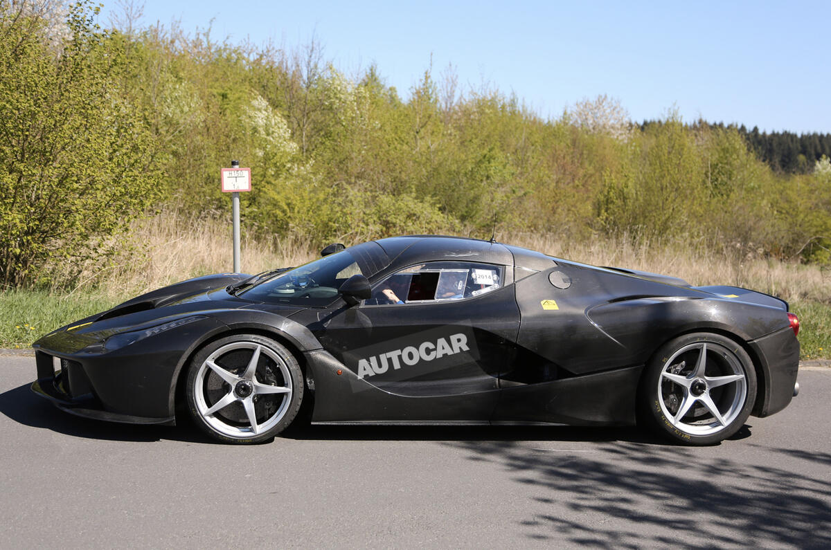 Hard-core new LaFerrari takes to the Nurburgring