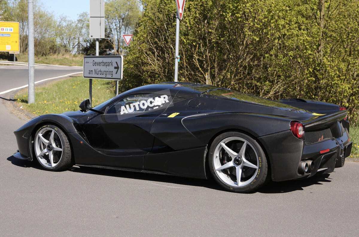 Hard-core new LaFerrari takes to the Nurburgring