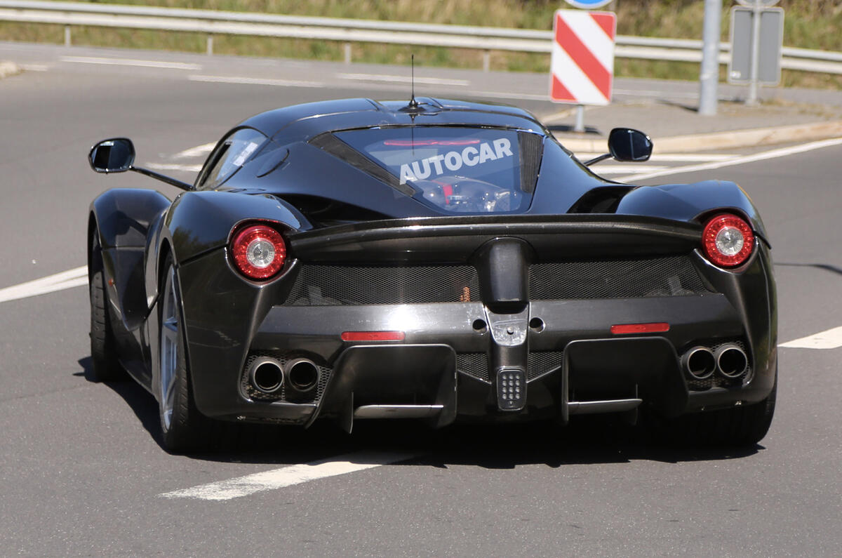 Hard-core new LaFerrari takes to the Nurburgring