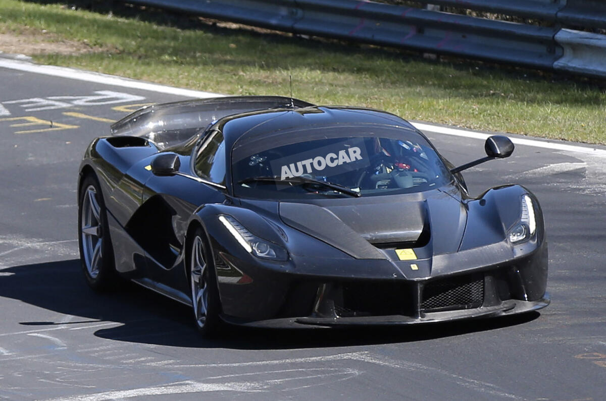 Hard-core new LaFerrari takes to the Nurburgring