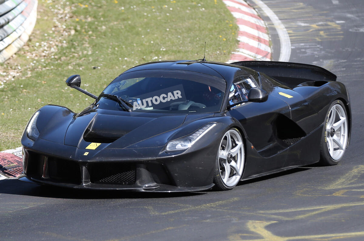 Hard-core new LaFerrari takes to the Nurburgring