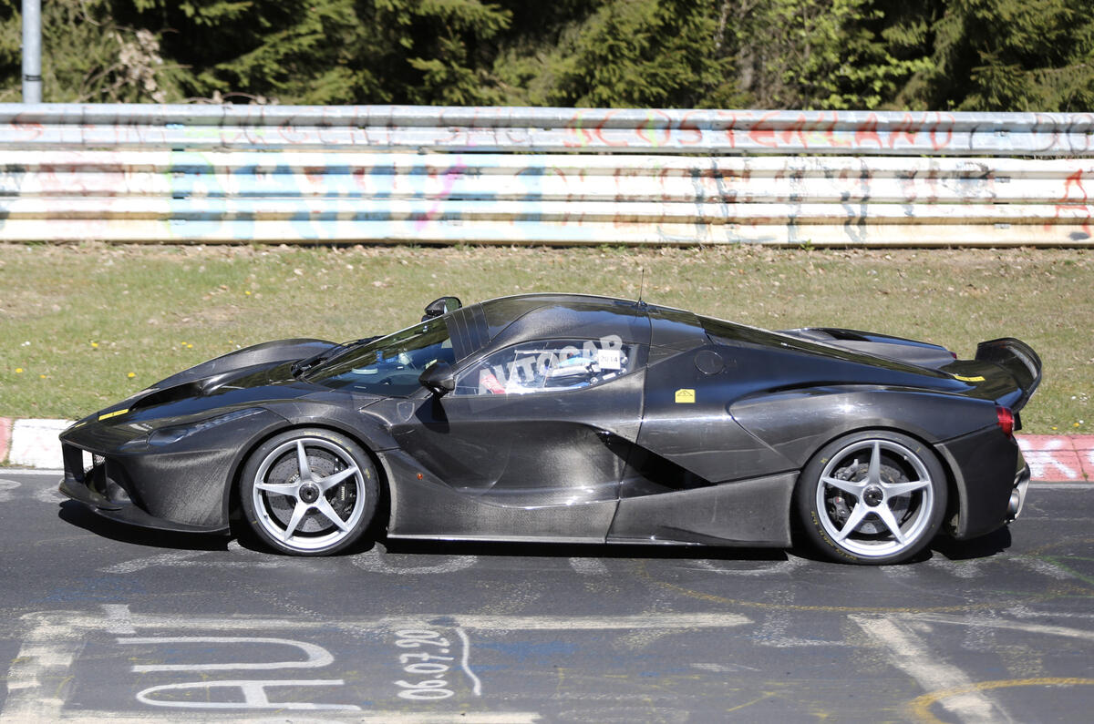 Hard-core new LaFerrari takes to the Nurburgring