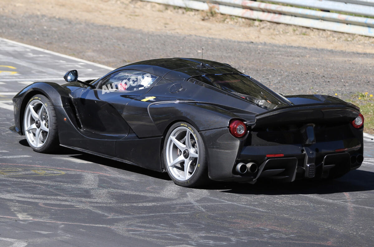Hard-core new LaFerrari takes to the Nurburgring