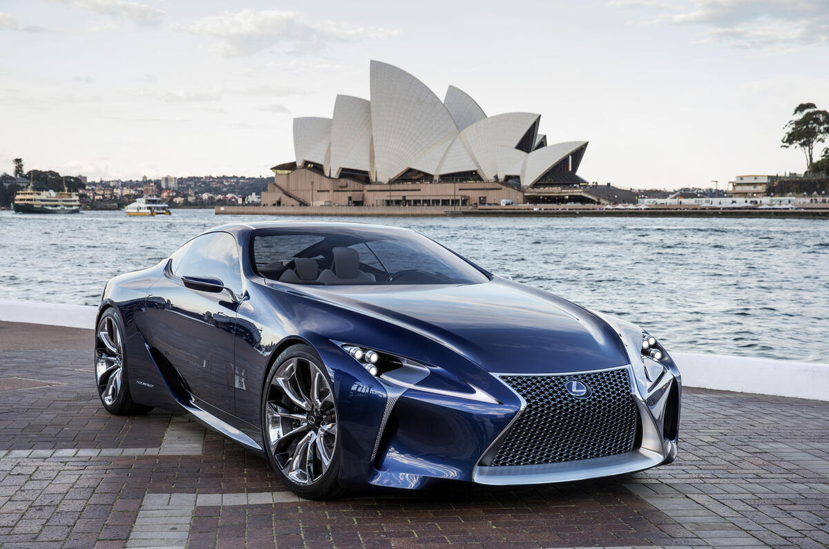 no title Lexus LF-LC concept to spawn production coupe