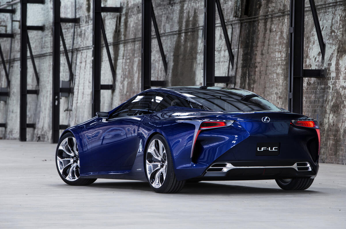 no title Lexus LF-LC concept to spawn production coupe