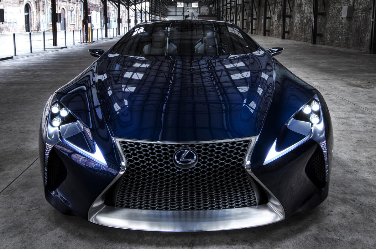 no title Lexus LF-LC concept to spawn production coupe