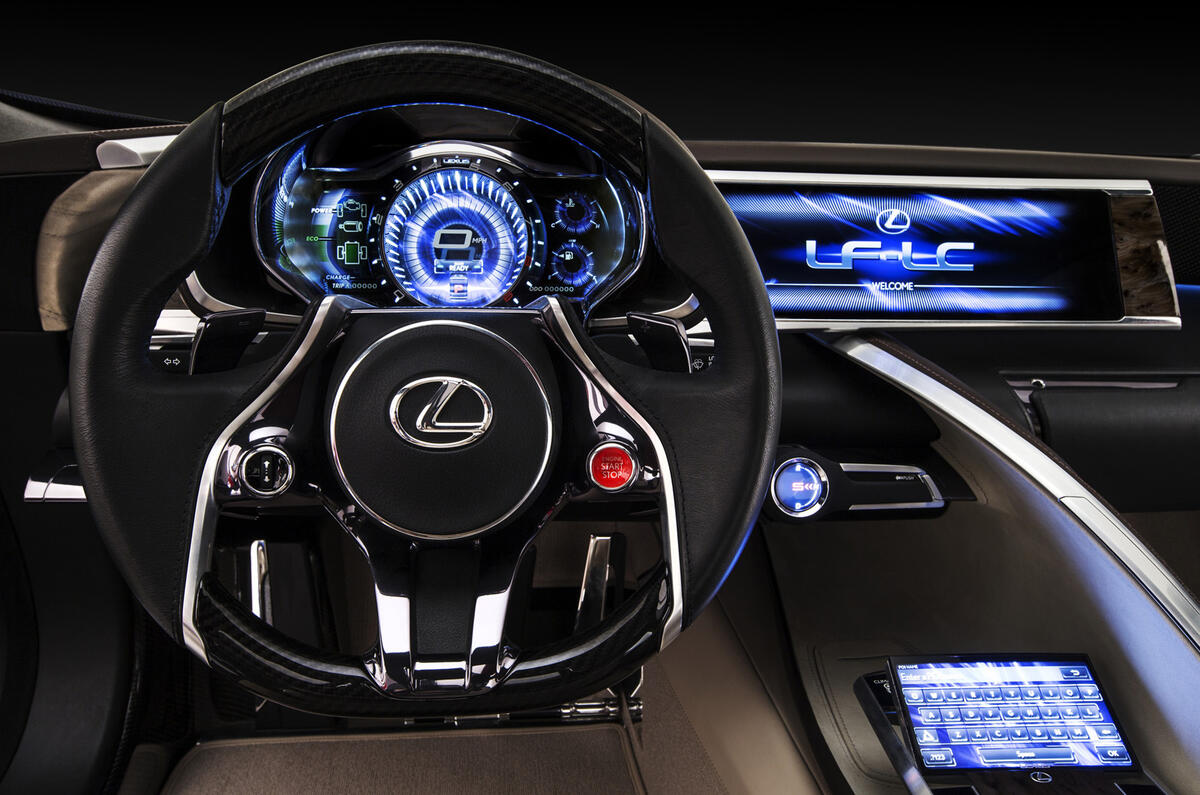 no title Lexus LF-LC concept to spawn production coupe