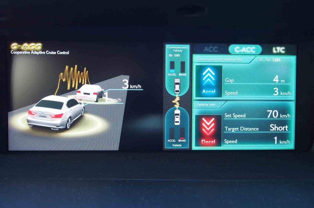 no title Lexus demonstrates autonomous driving in Tokyo