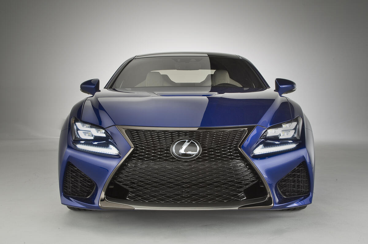 New Lexus RC-F revealed - full studio pictures