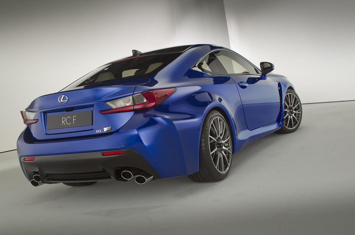 no title New Lexus RC-F revealed - full studio pictures