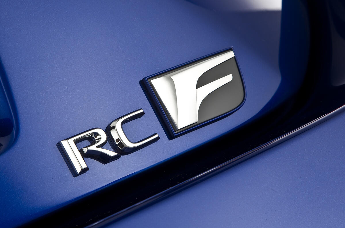 New Lexus RC-F revealed - full studio pictures