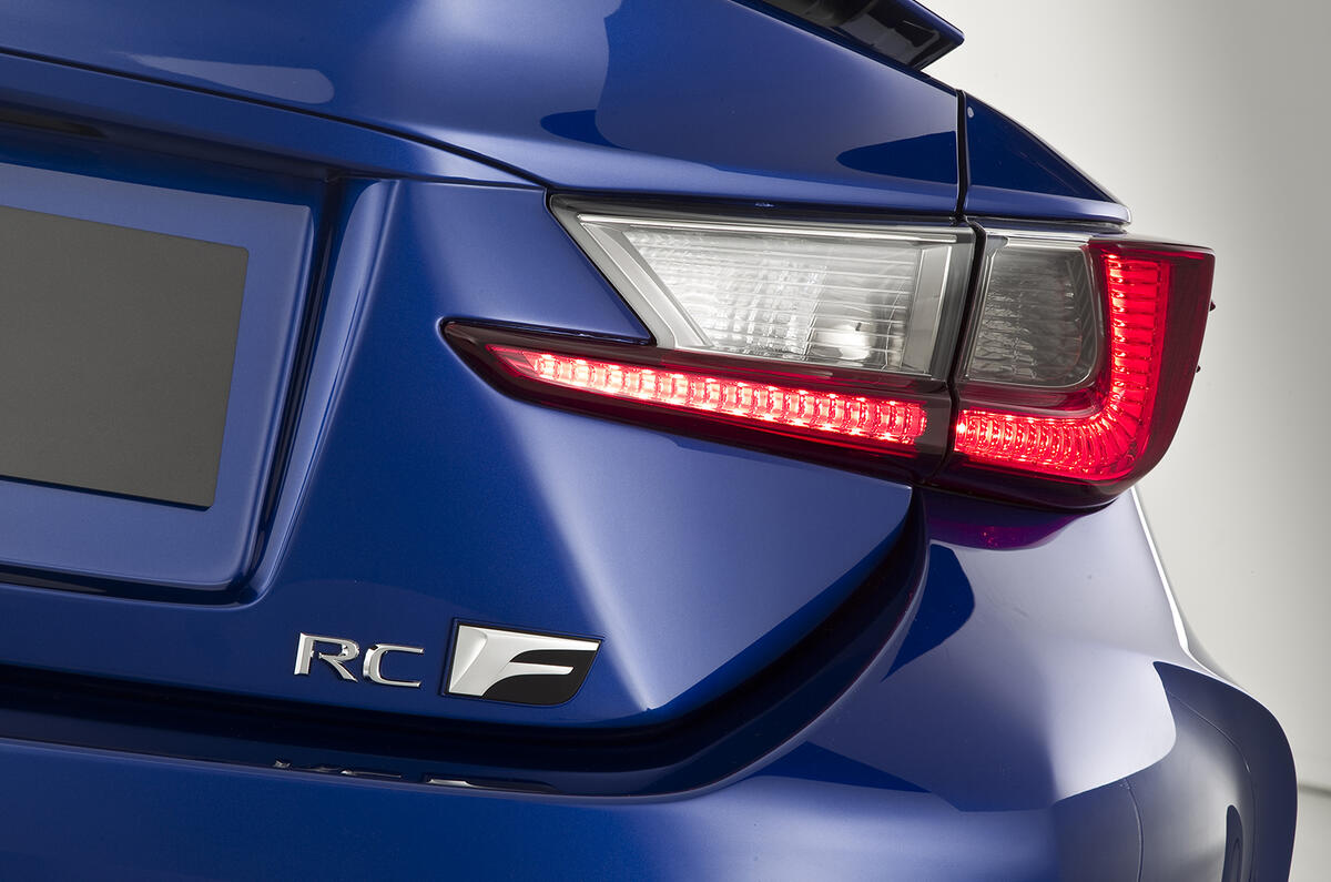 New Lexus RC-F revealed - full studio pictures