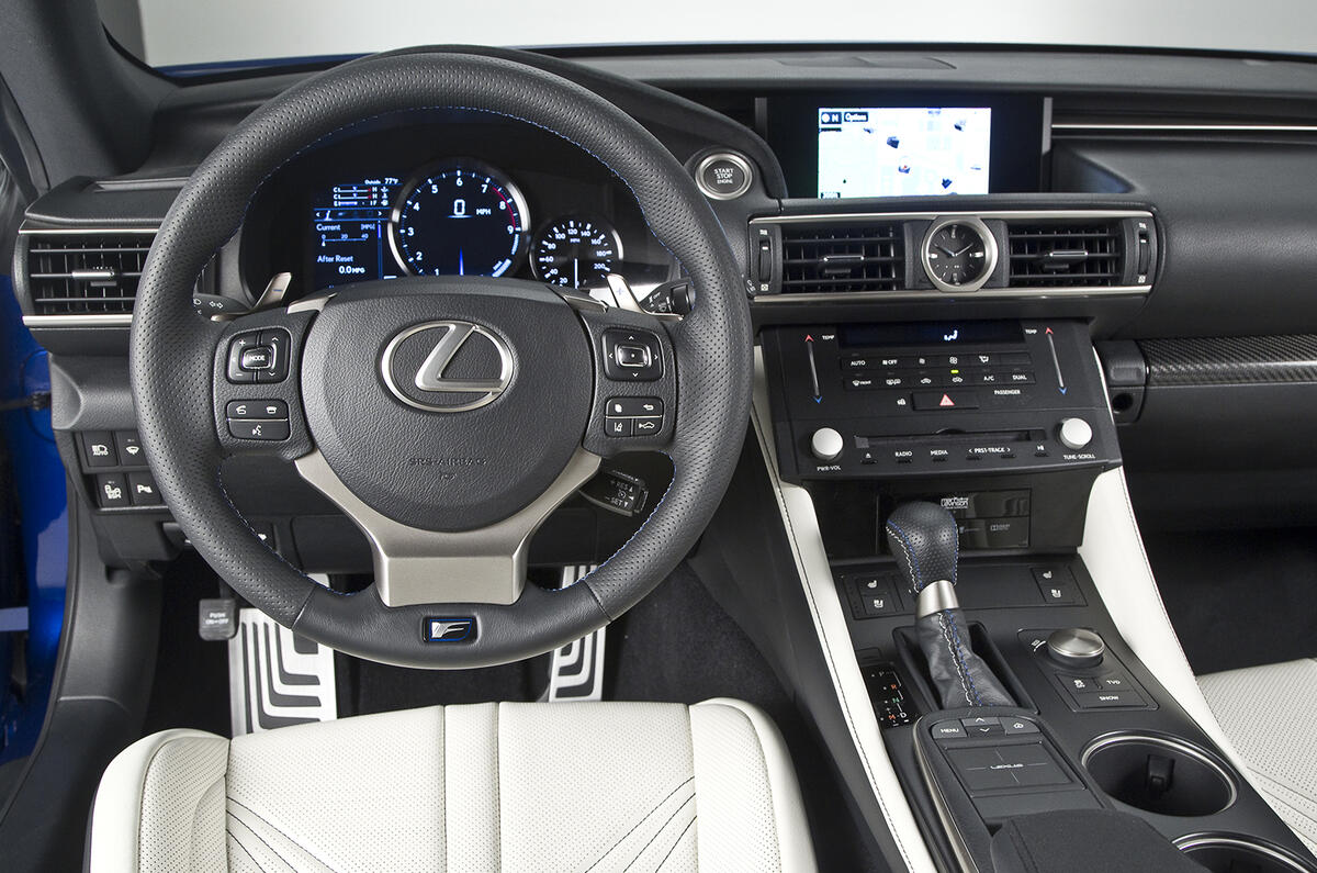 New Lexus RC-F revealed - full studio pictures