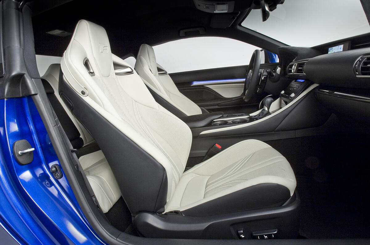 New Lexus RC-F revealed - full studio pictures