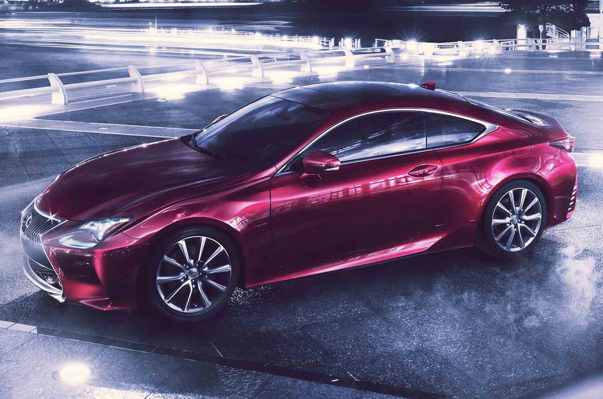 no title Tokyo motor show 2013: Lexus RC coupé