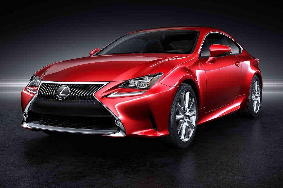no title Tokyo motor show 2013: Lexus RC coupé