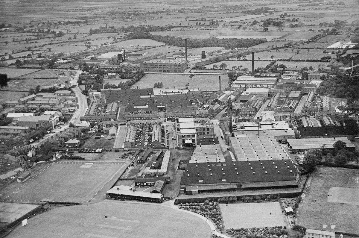 no title England's motoring heritage from the air - picture special