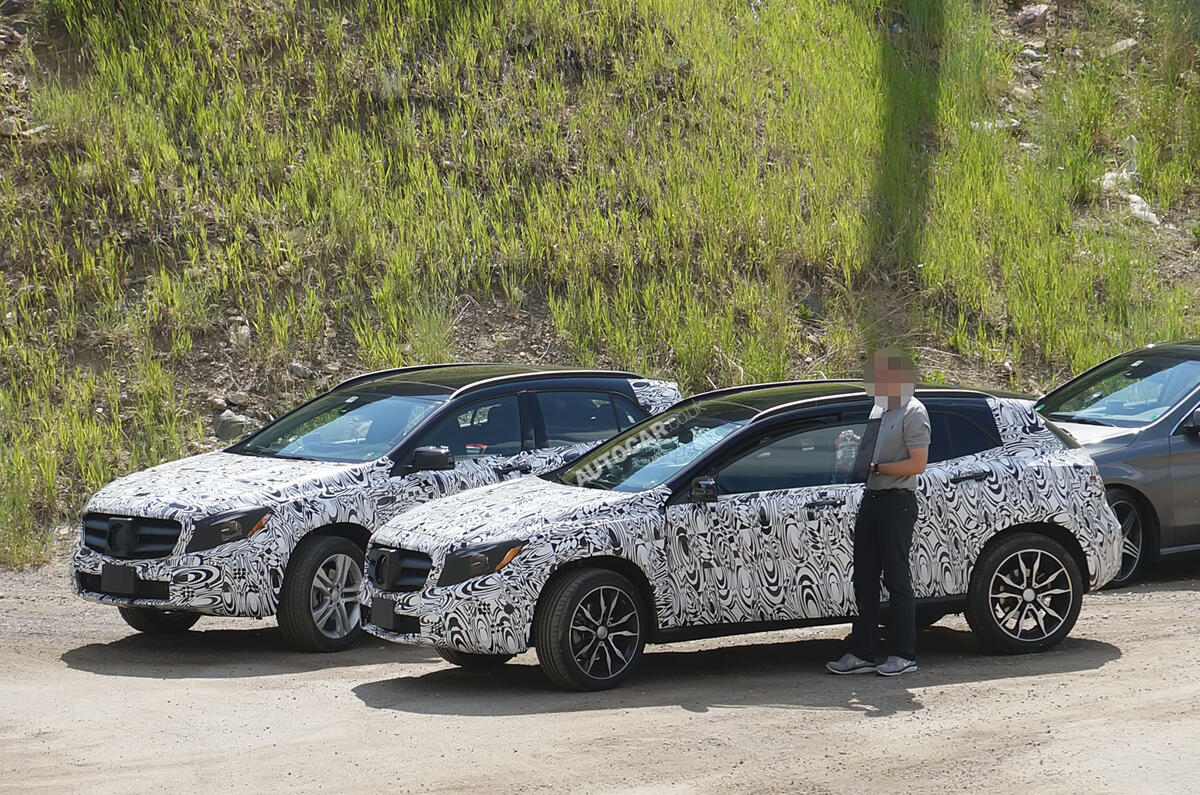 no title 2014 Mercedes-Benz GLA - latest spy shots