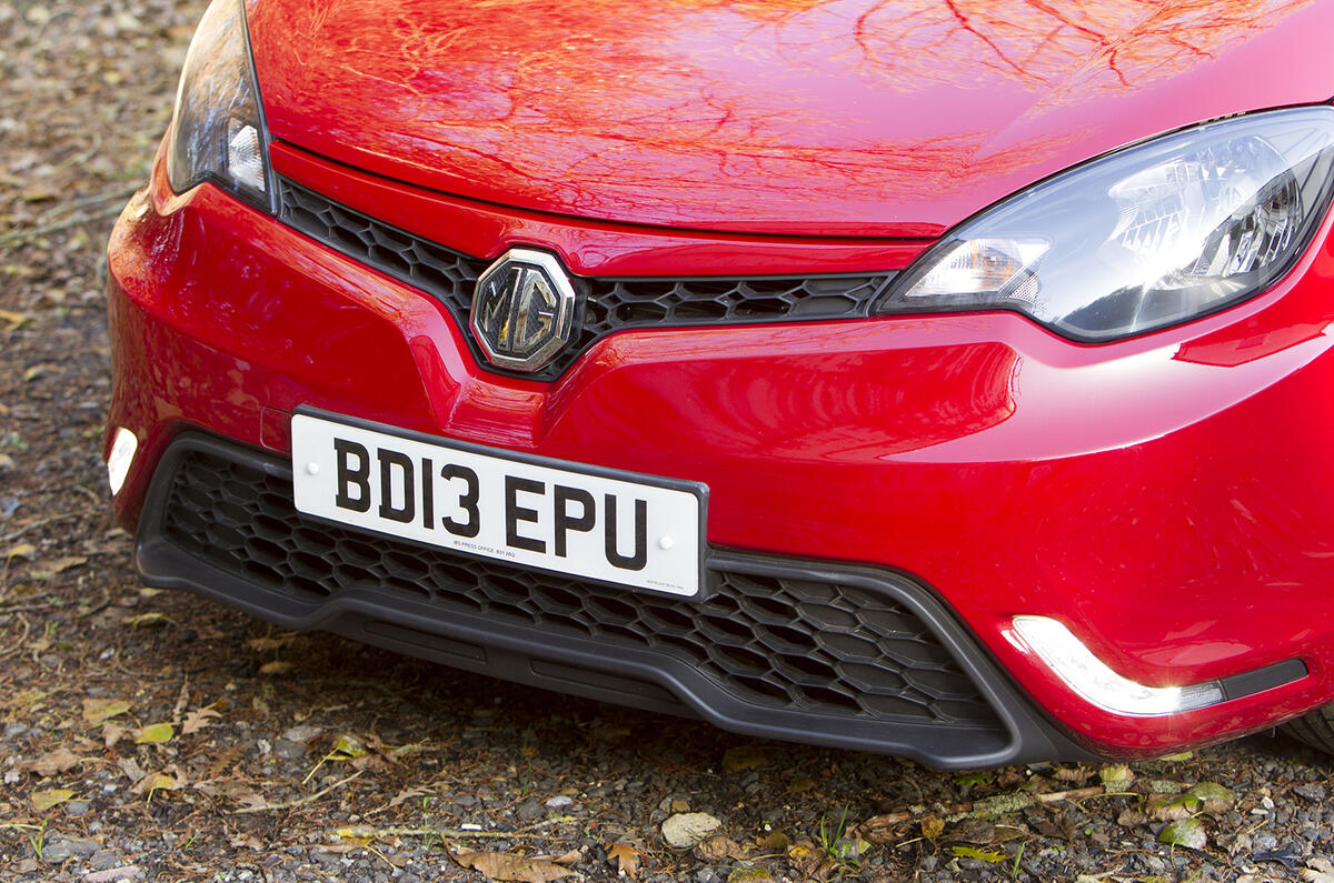 MG3 front end