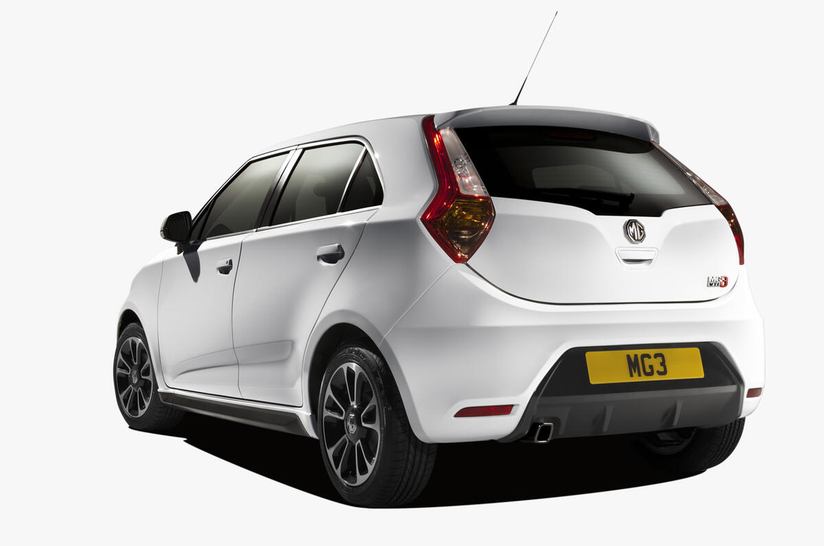 no title New MG 3 will cost less than £10,000