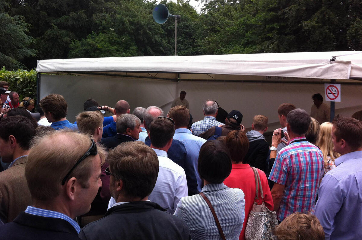 no title How to make an entrance at the Goodwood Festival of Speed