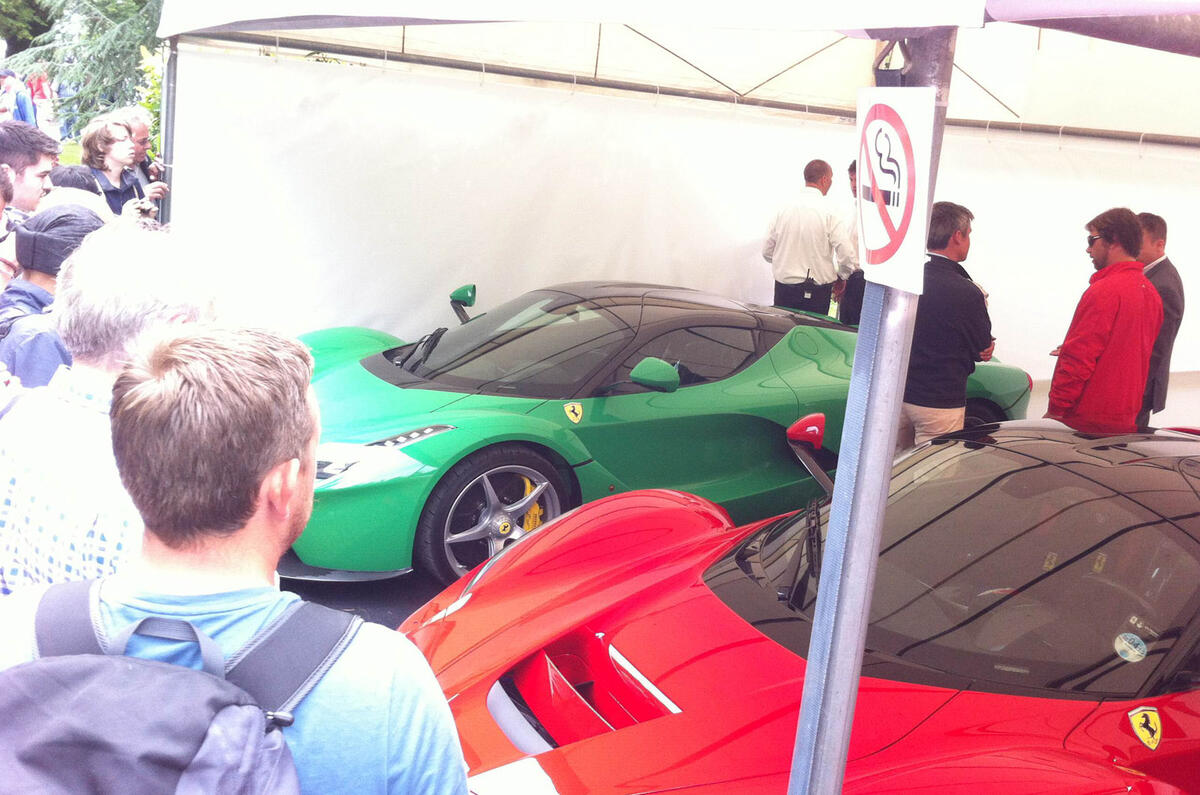 How to make an entrance at the Goodwood Festival of Speed