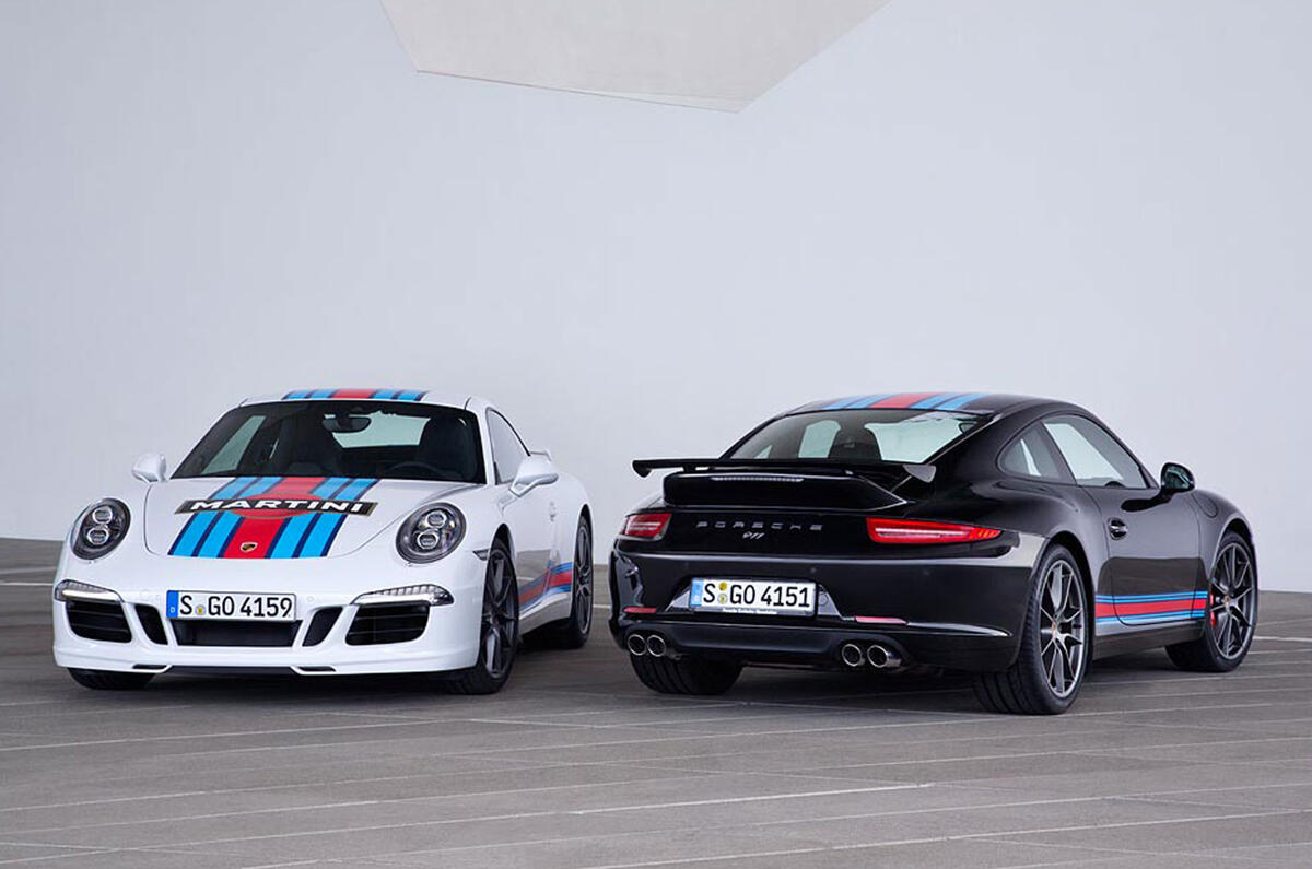 Porsche reveals Martini Racing Edition 911 Carrera S