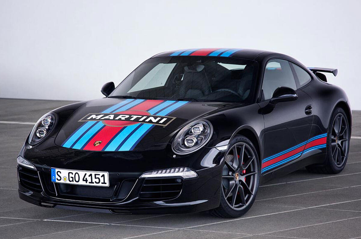 Porsche reveals Martini Racing Edition 911 Carrera S