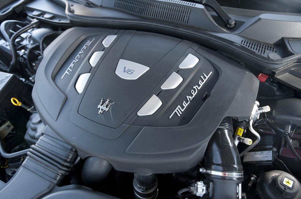 Maserati Ghibli V6 diesel engine