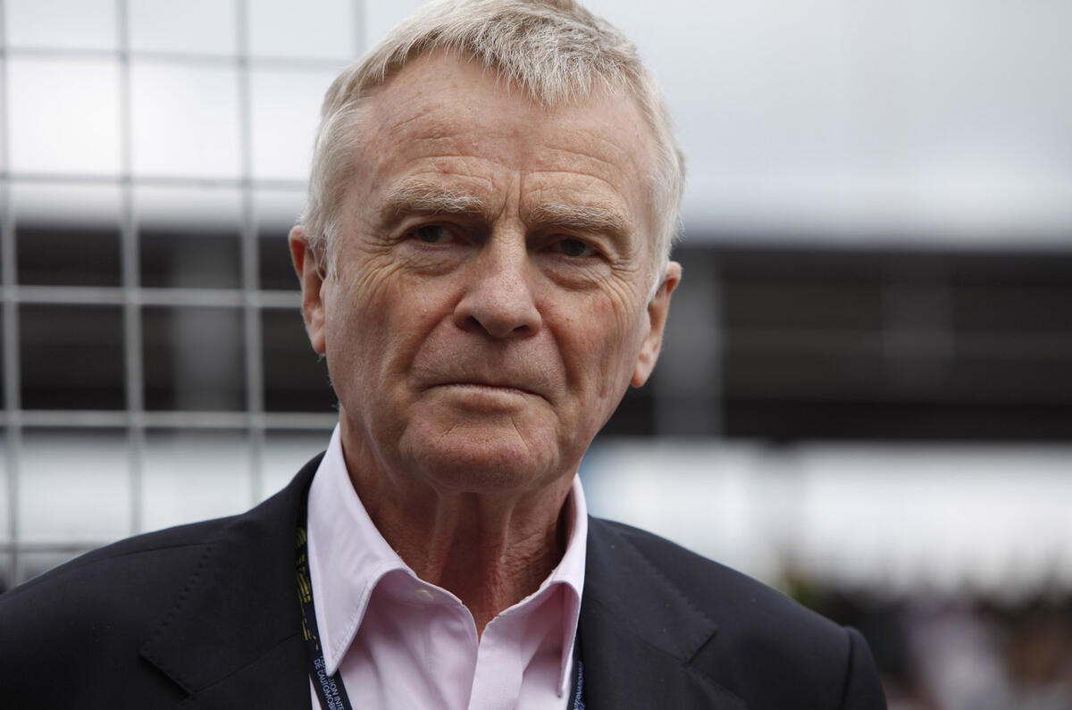 Max Mosley calls for better young driver training