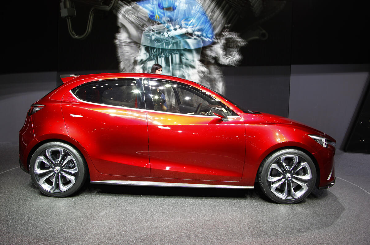 New Mazda 2 hinted in Hazumi concept