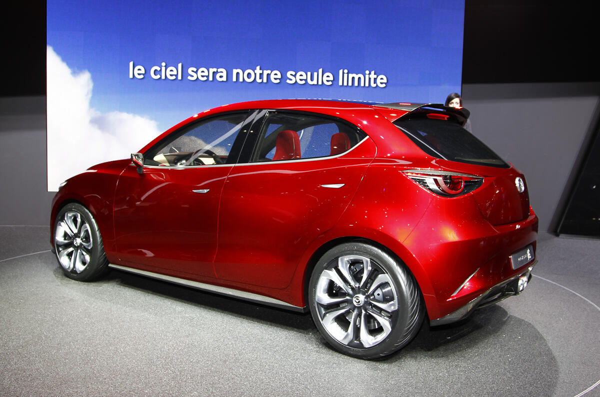 New Mazda 2 hinted in Hazumi concept