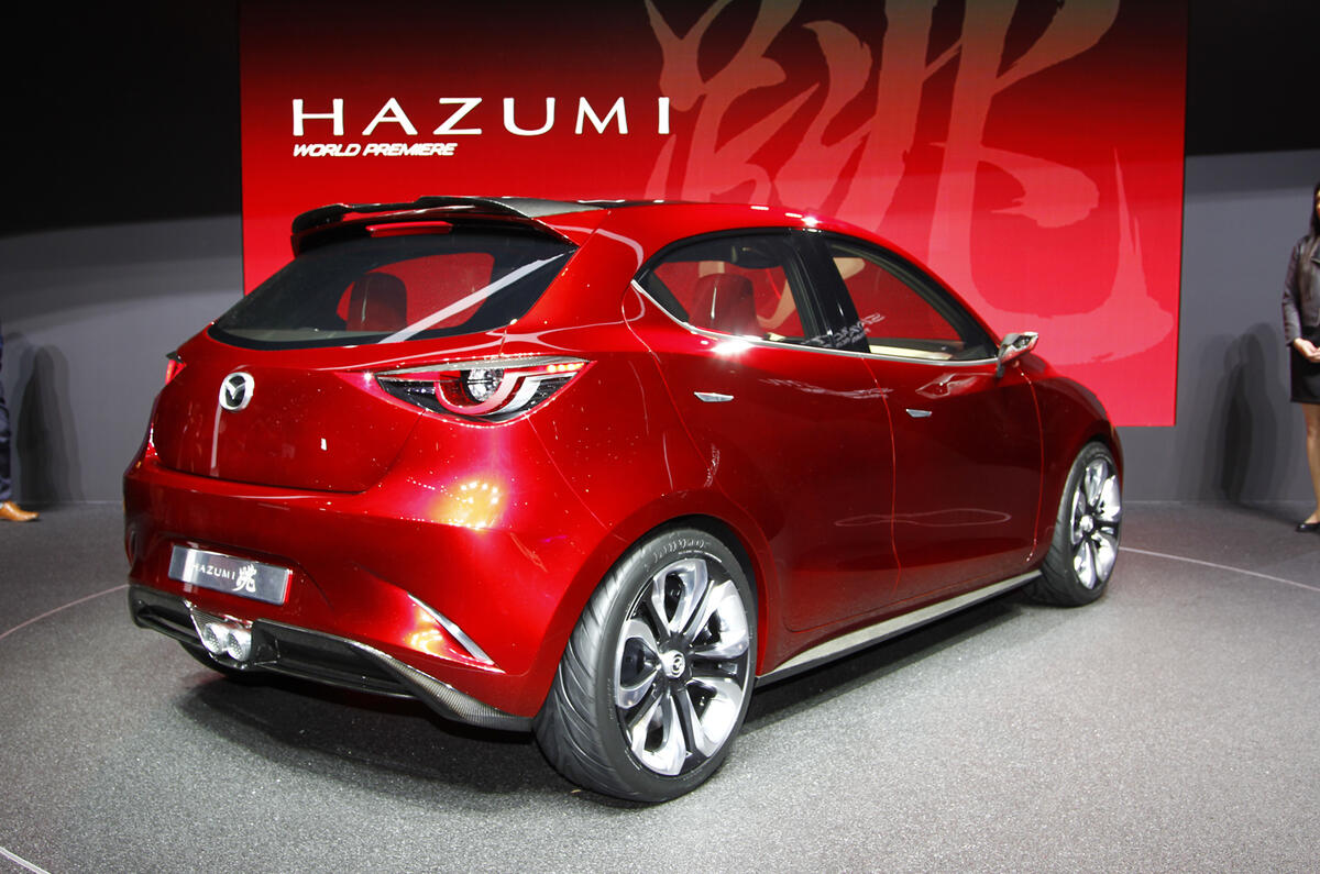 New Mazda 2 hinted in Hazumi concept