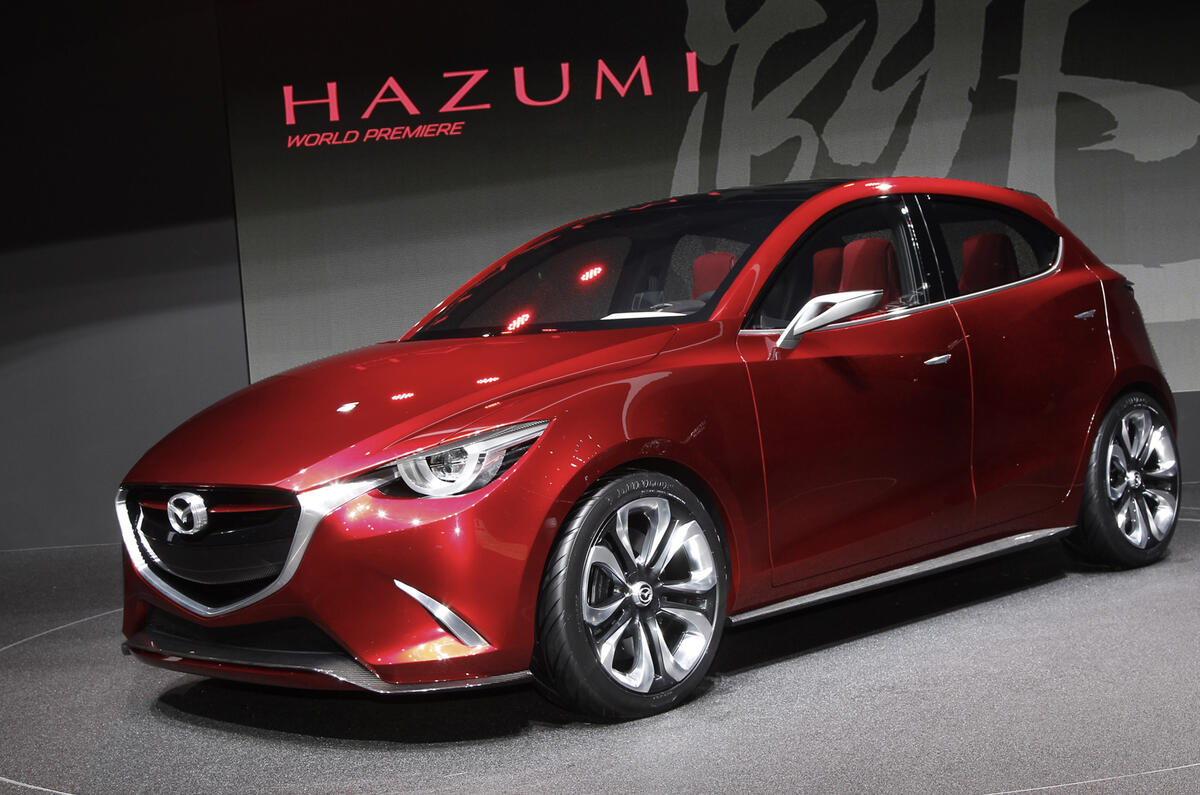 New Mazda 2 hinted in Hazumi concept