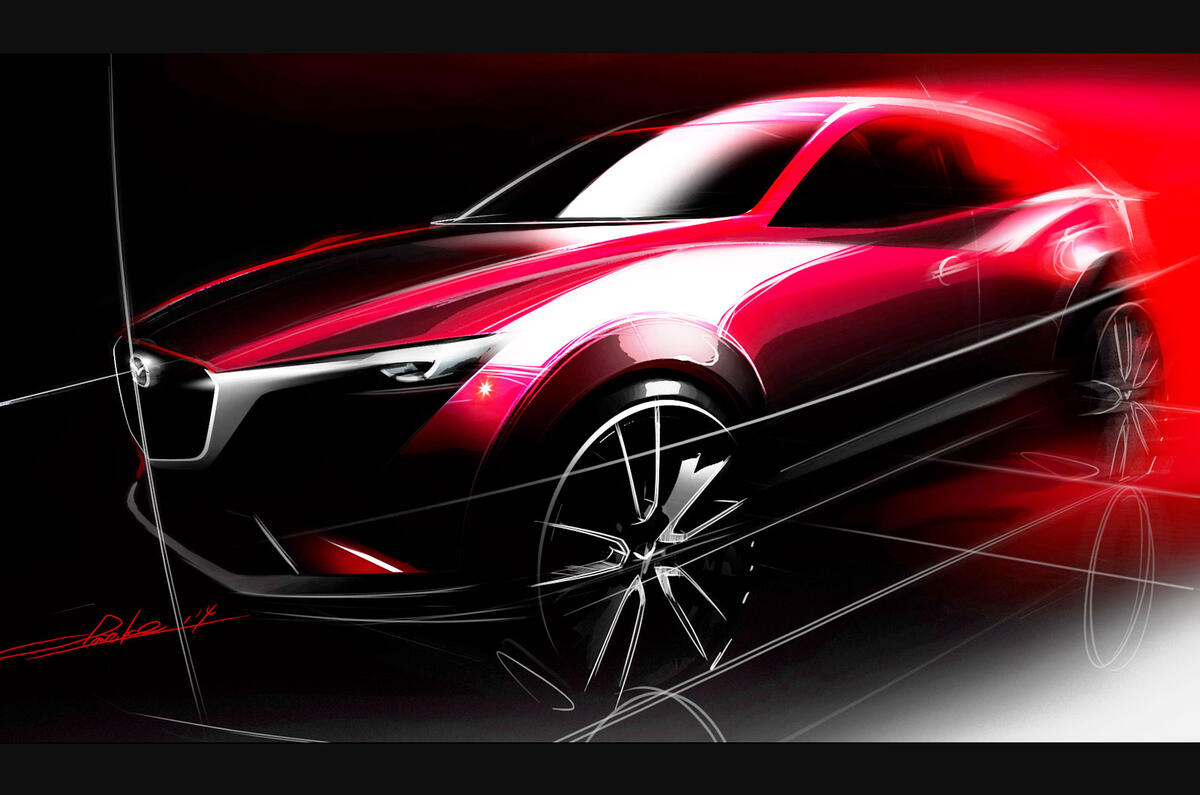 Mazda confirms new CX-3 crossover for LA motor show