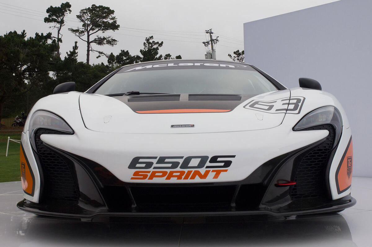 no title McLaren reveals new 650S Sprint ahead of Pebble Beach debut