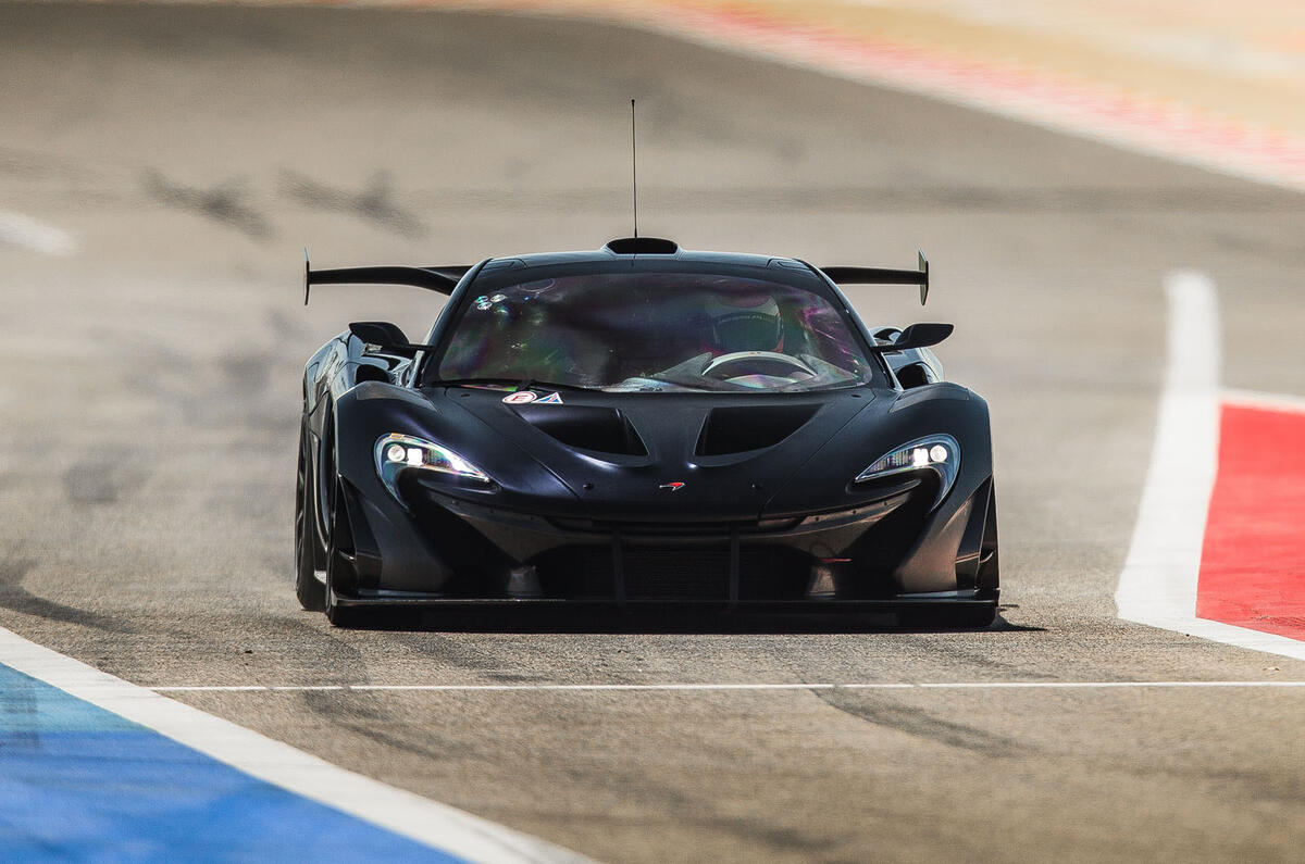 Stripped-out interior of the McLaren P1 GTR revealed Stripped-out interior of the McLaren P1 GTR revealed