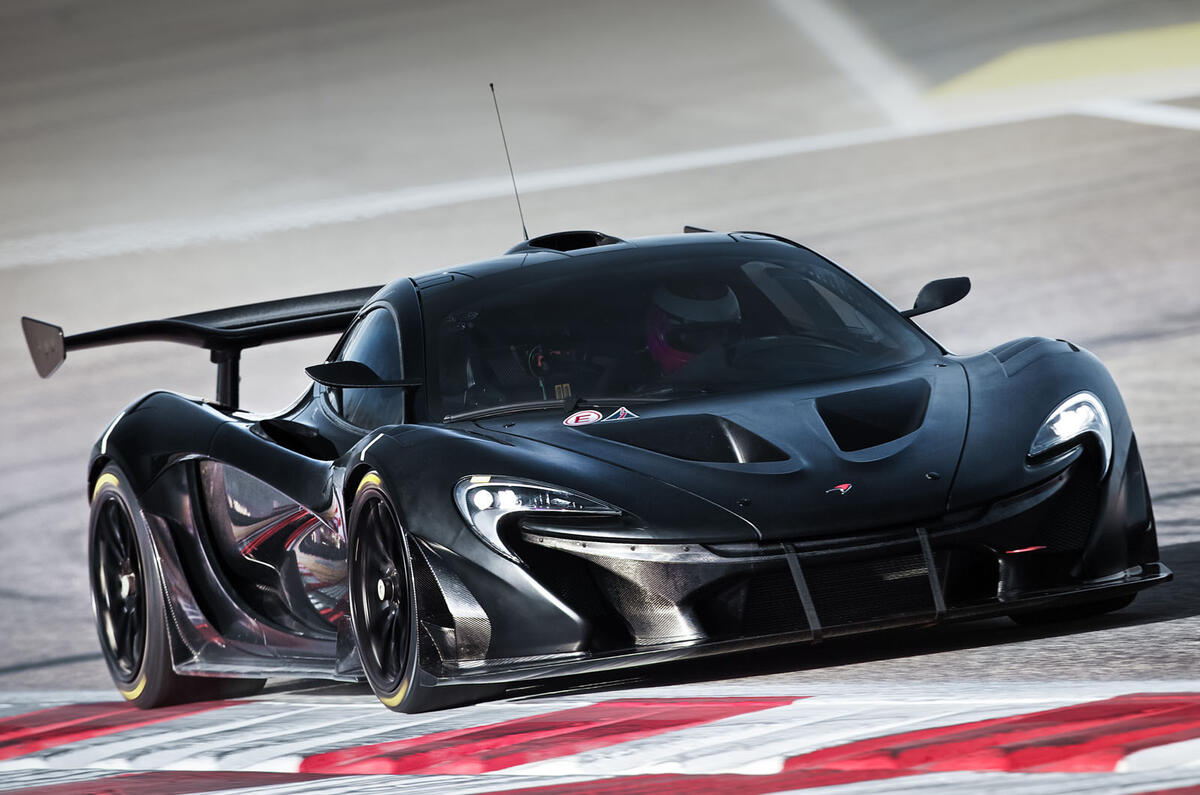 Stripped-out interior of the McLaren P1 GTR revealed Stripped-out interior of the McLaren P1 GTR revealed