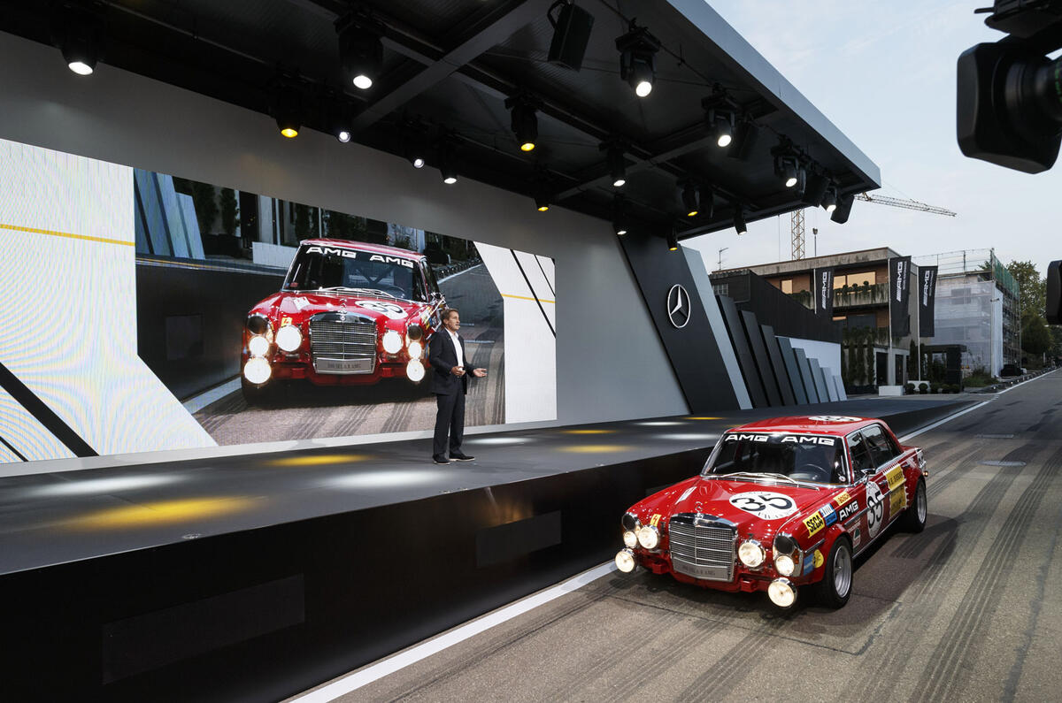 Never mind the theatrics, just show us the new car
