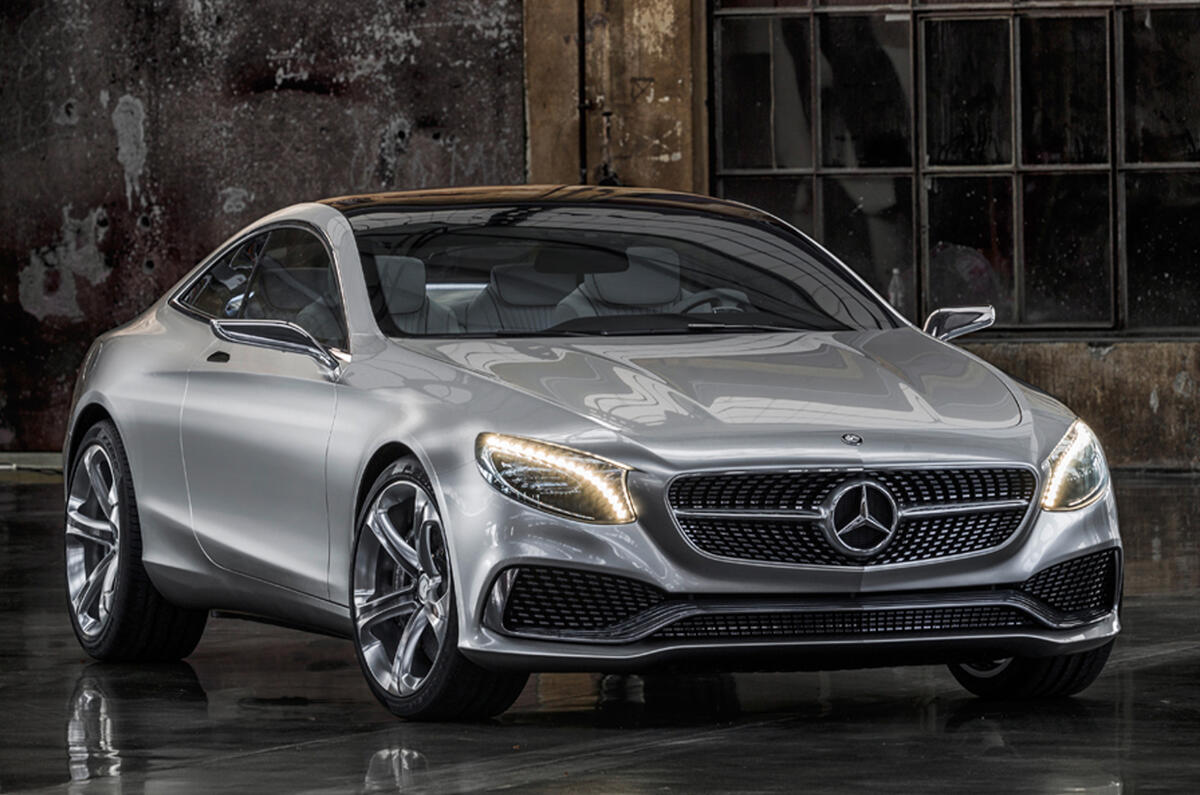 Mercedes-Benz S-class coupé revealed
