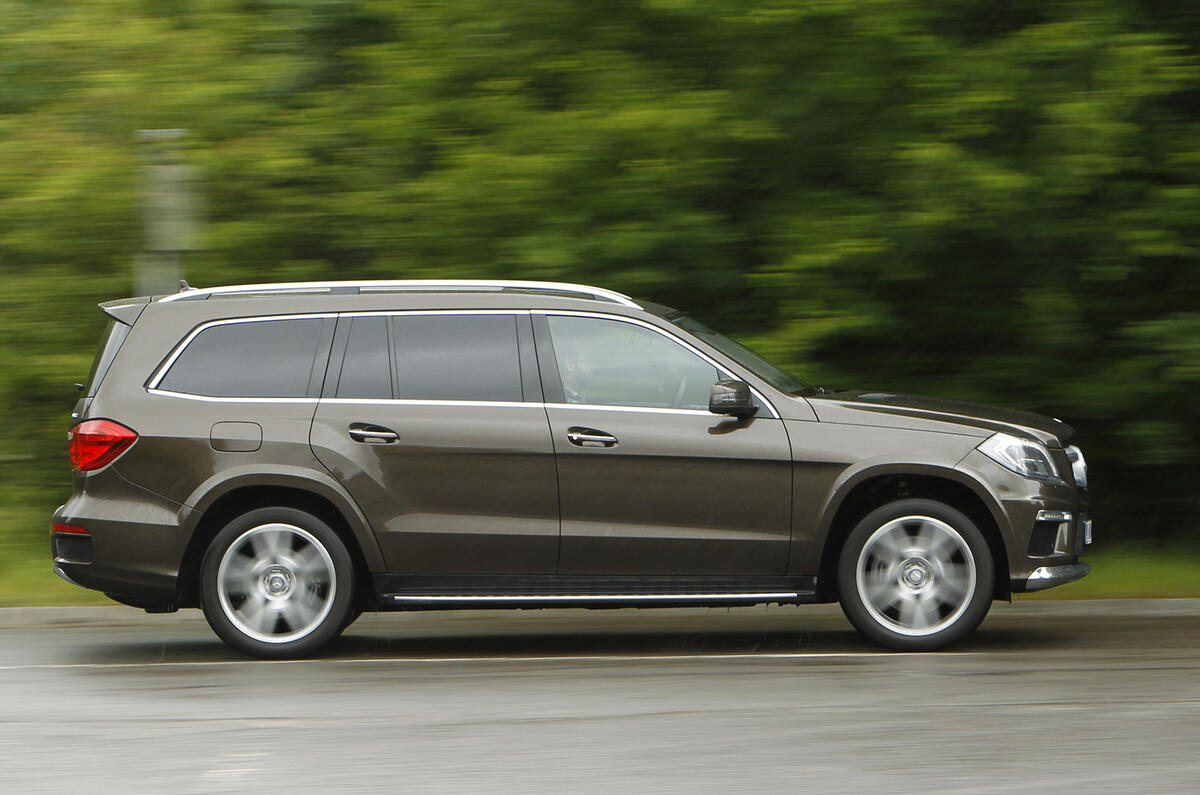 Mercedes-Benz GL side profile