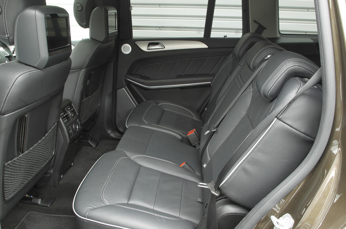 Mercedes-Benz GL rear seats